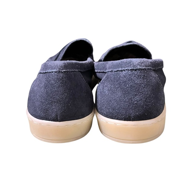 Dockers Men’s Vaughn Navy Suede Slip-Ons Size 11 New